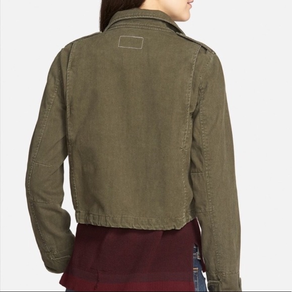Rag & Bone Canvas Bomber Jacket - Picture 3 of 8